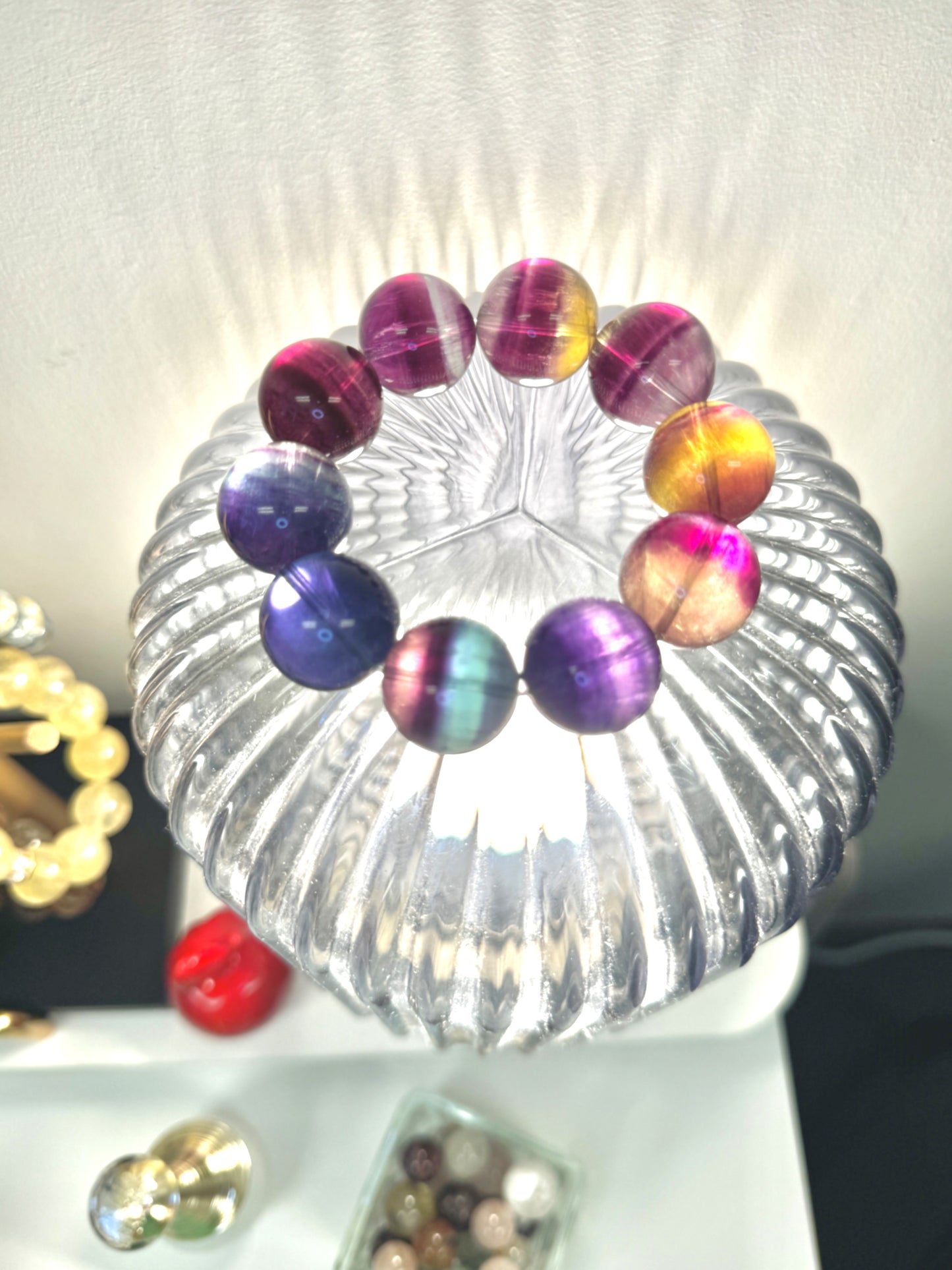 Unicorn Fluorite Bracelet