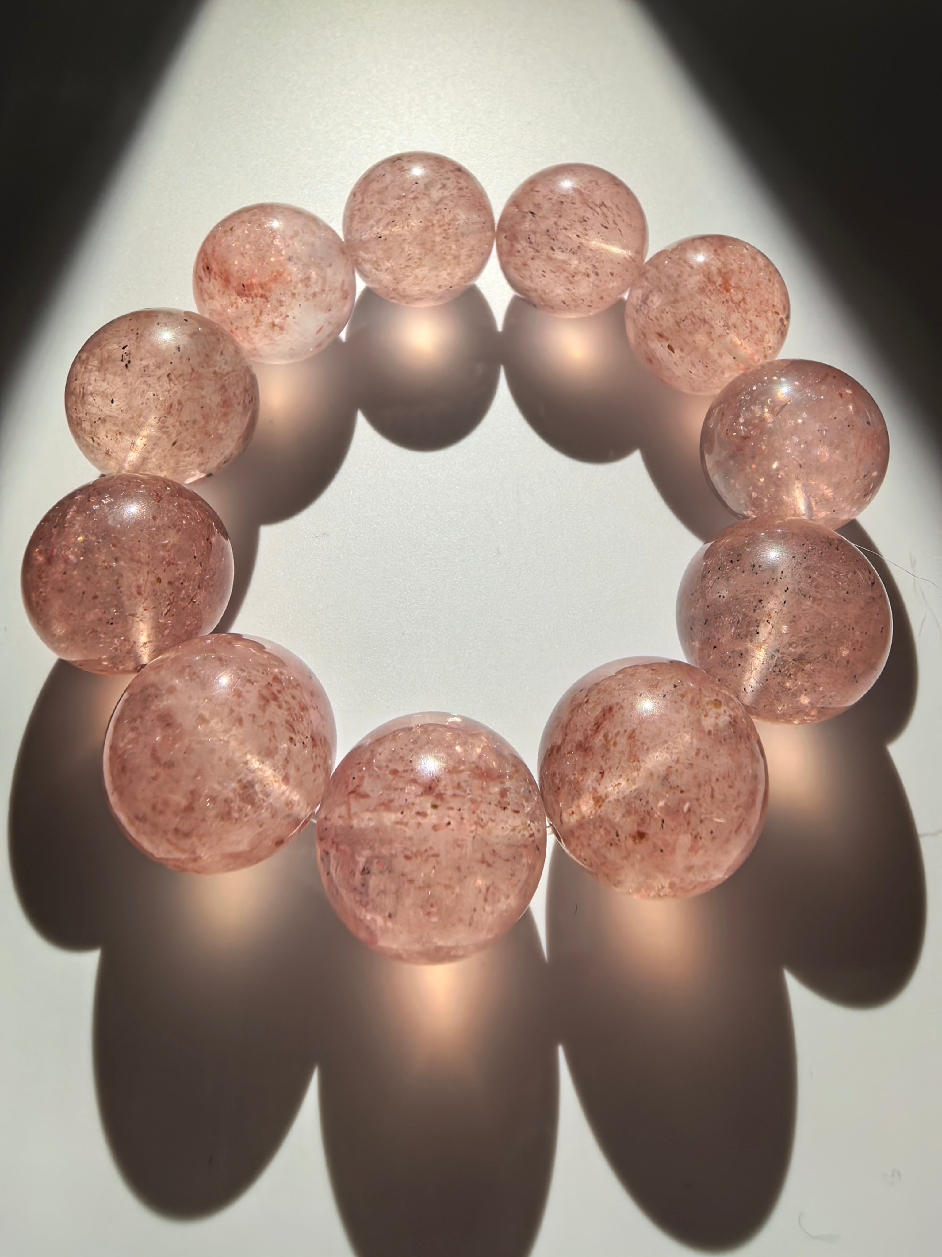 Pink Strawberry Quartz