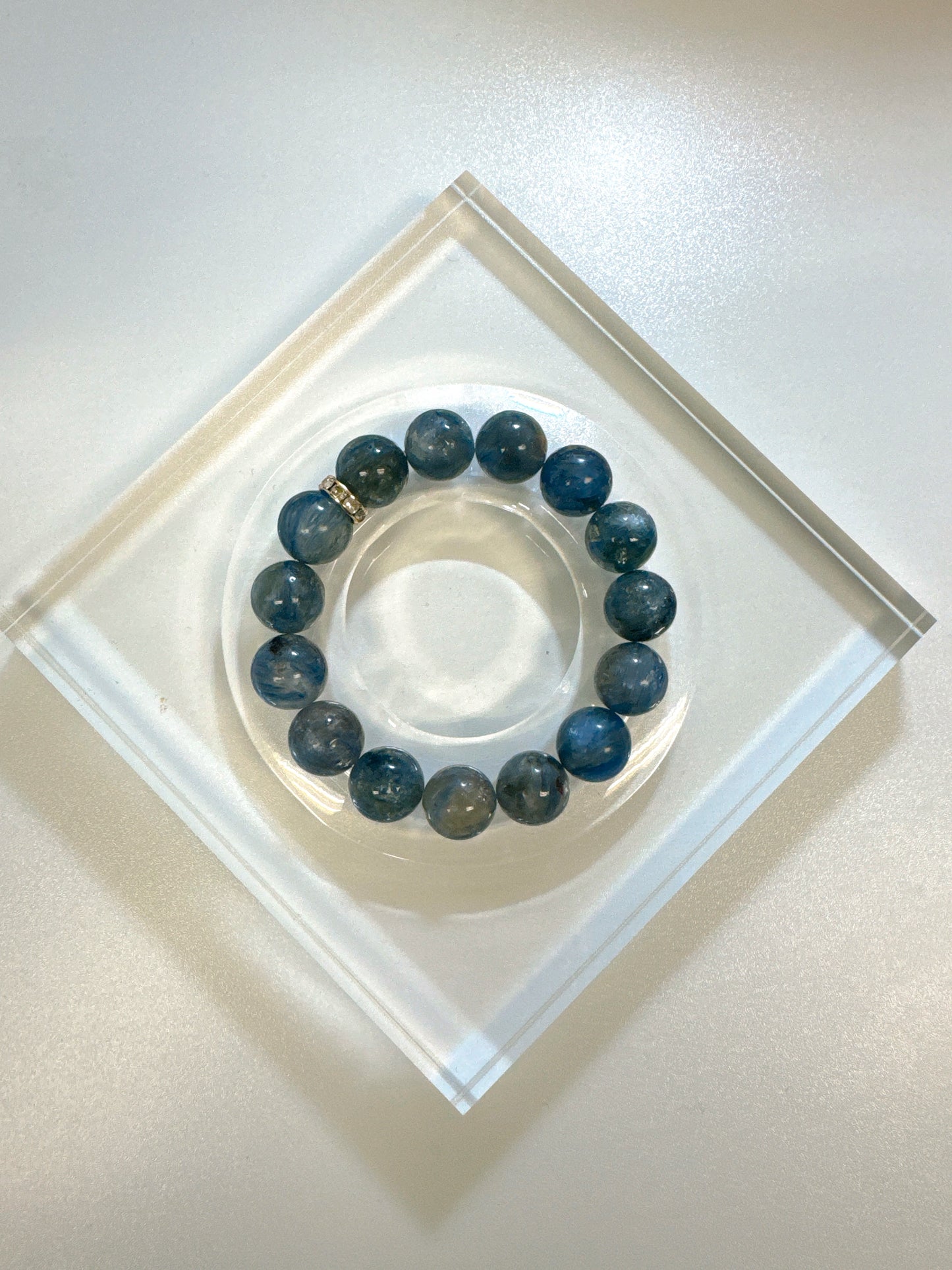 Dragon Scale Blue Crystal Bracelet